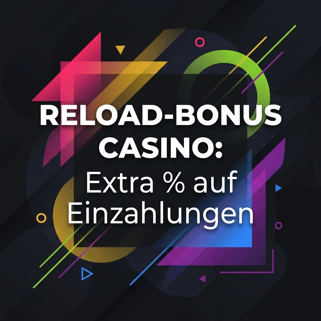 Reload-Bonus Casino: Extra % auf Einzahlungen Reload-Bonus Casino: Extra % auf Einzahlungen
